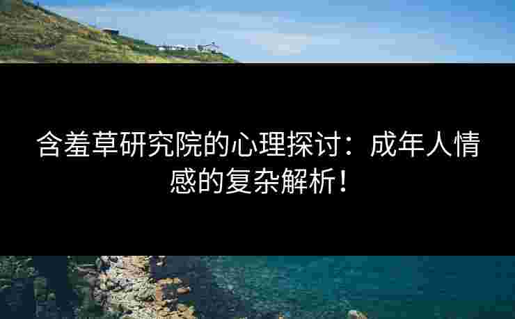含羞草研究院的心理探讨：成年人情感的复杂解析！